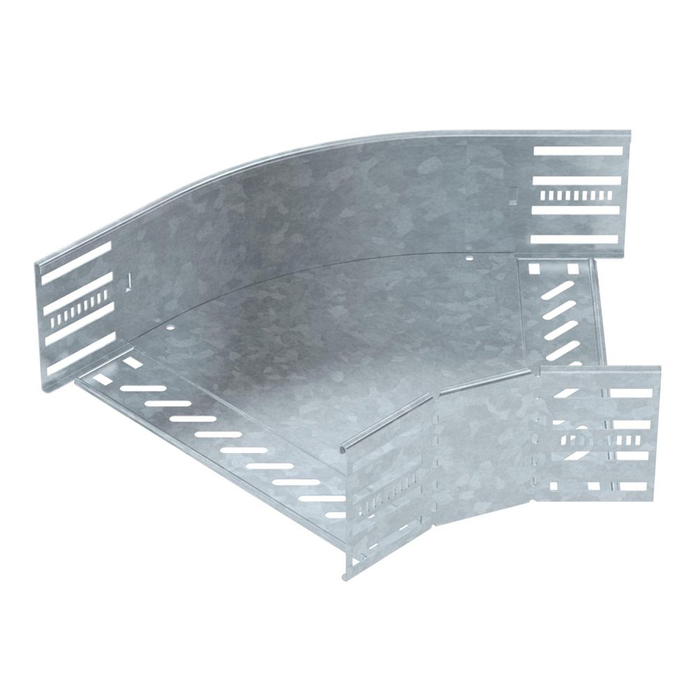 Coude BET RB 45° 110×300mm acier galvanisé à chaud