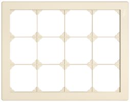 Intestazione INC EDIZIO.liv SNAPFIX® 3×4 per combinazioni a libera scelta crema