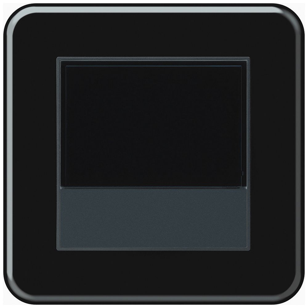 Termostato ambiente KNX INC origin con display con tasti 92×92mm nero