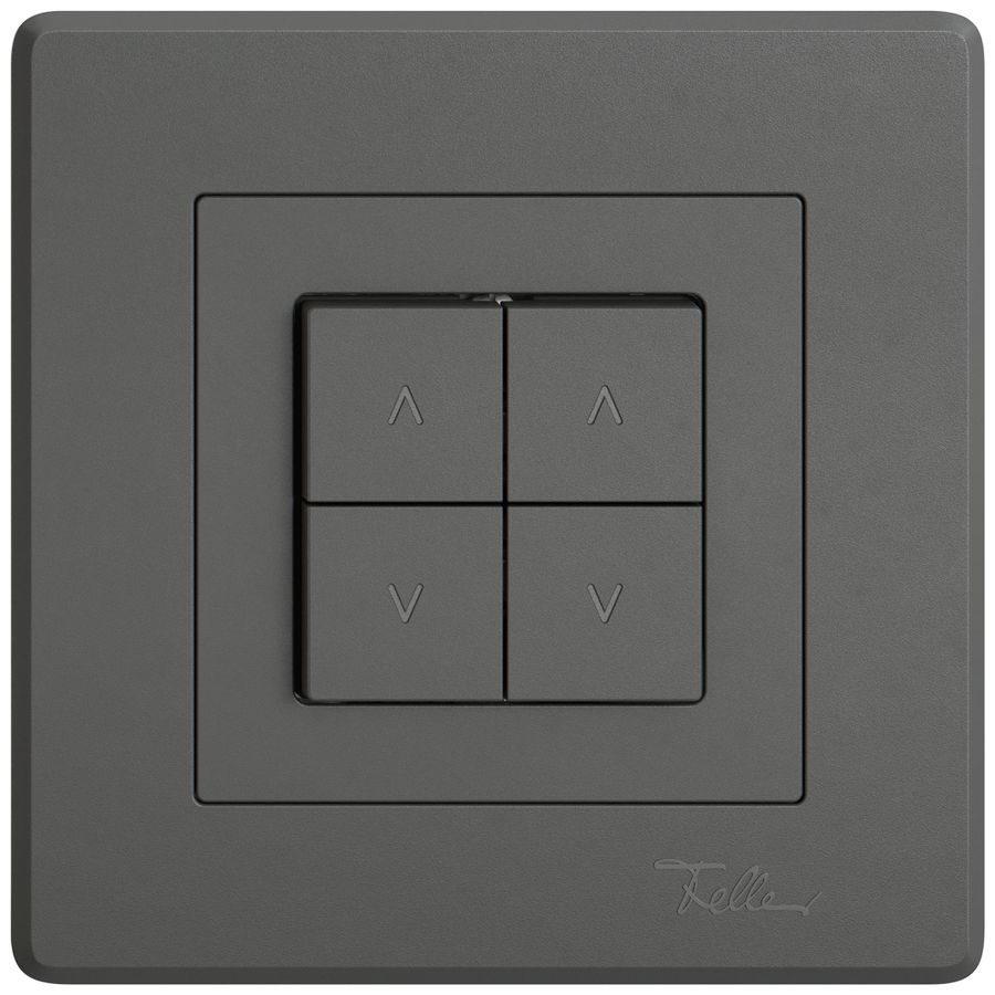 Interruttore p.tapparelle INC EDIZIO.liv SNAPFIX® 10A 250V 4 tasto 2 canali grs