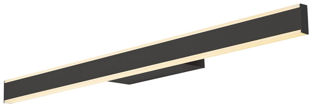 Applique LED SLV ONE LINEAR 70 20W 990lm 927/930 IP44 REG 705mm nero