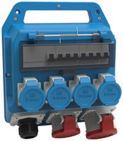 Distributore di corrente Bals EVKB 13-23/40A 4×T23 1×CEE16 1×CEE32 1×FI 2×LS