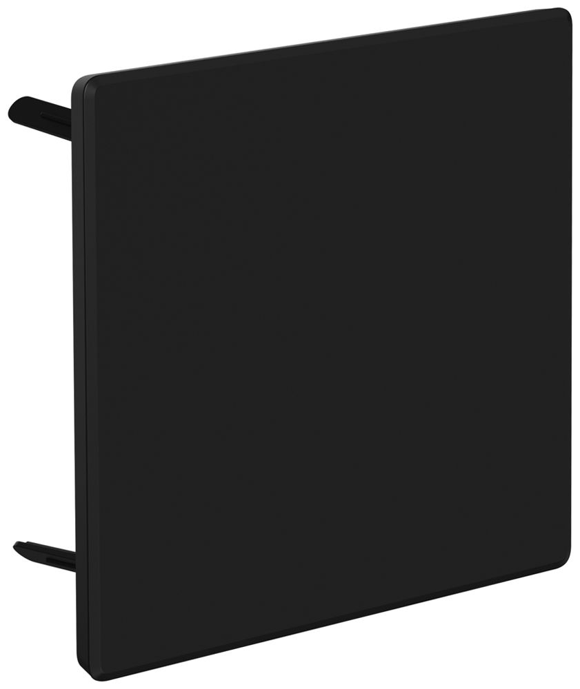 Steckdeckel CRALLO-RED-BOX 130×130mm schwarz