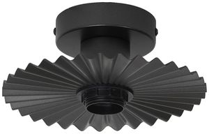 Deckenleuchte LEDVANCE Decor Plisse E27 1×15W Ø200×200×90mm grau