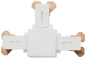 T-Verbinder SG Zip 1Ph weiss 62×42mm