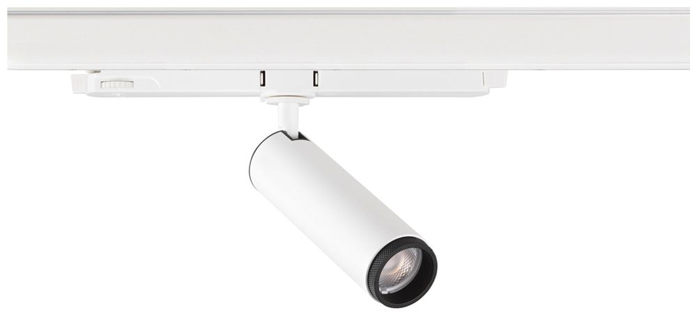 Spot LED SLV GRIP M 1×15W 1000lm 920…930 42° DALI AD3PH Ø43×147mm blanc