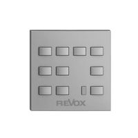 UP-Montageset EDIZIOdue F zu Voxnet für Beschrit. mit 10 Tast.&IR, silver