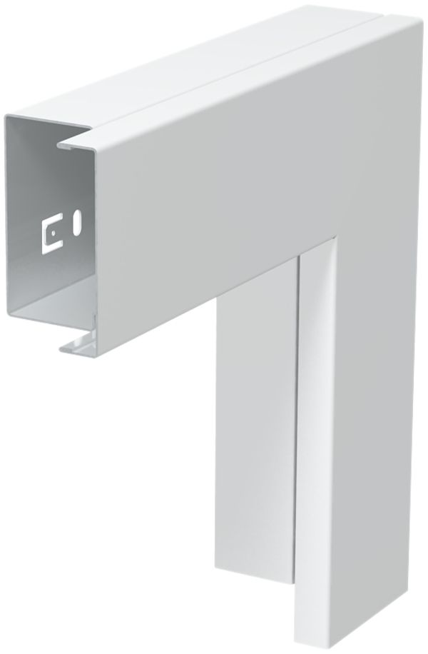 Angle plat Bettermann LKM 40×60mm zingué blanc pur