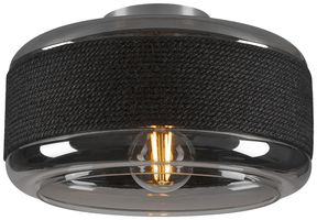 Plafoniera/applique SLV PANTILO E27 1×0…15W Ø270mm argento