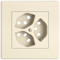 UP-Montageset EDIZIO.liv SNAPFIX® für 3×T23 cr