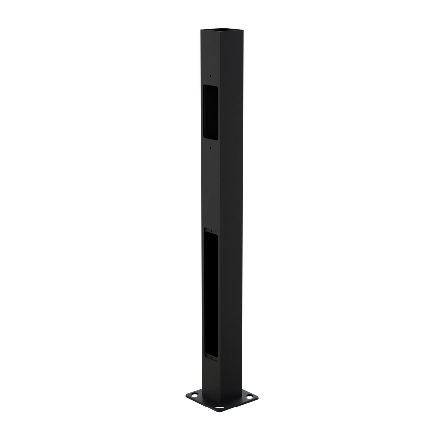 Colonna per distributore ONEPOLE PRO 1500 con piastra di base CC160, sup. DIN