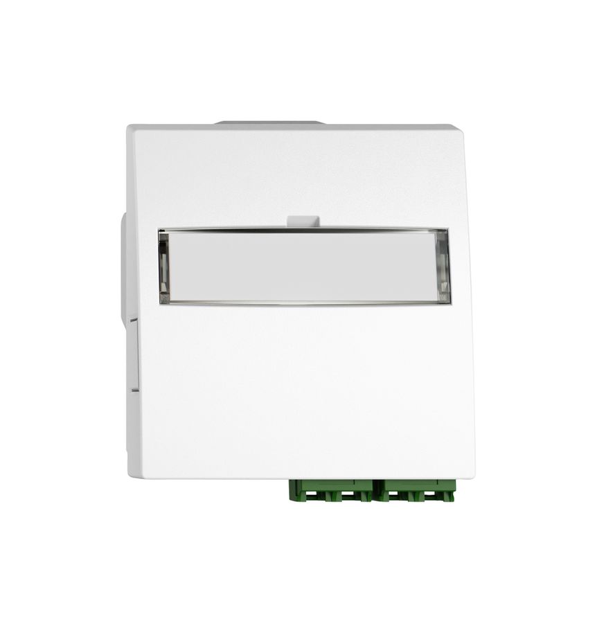 Prise FTTH EDIZIO.liv SNAPFIX® LC APC Diamond F-3000 2 connecteurs bc