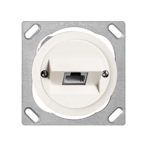 Boîte de raccordement INC JK ST.1×RJ45 blanc