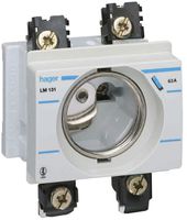 EB-Sicherungselement Hager DIII 63A Frontabd. Einbautiefe 44mm L oben/NT unten