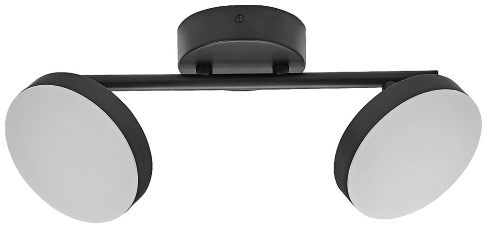 LED-Spot LEDVANCE Decor Moon 10.5W 560lm 830 350×120×119mm schwarz 2×Spot