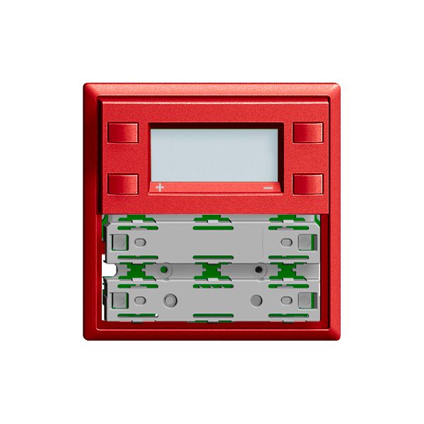 RTH-Frontplatte KNX 1…4×EDIZIOdue berry, mit LED RGB