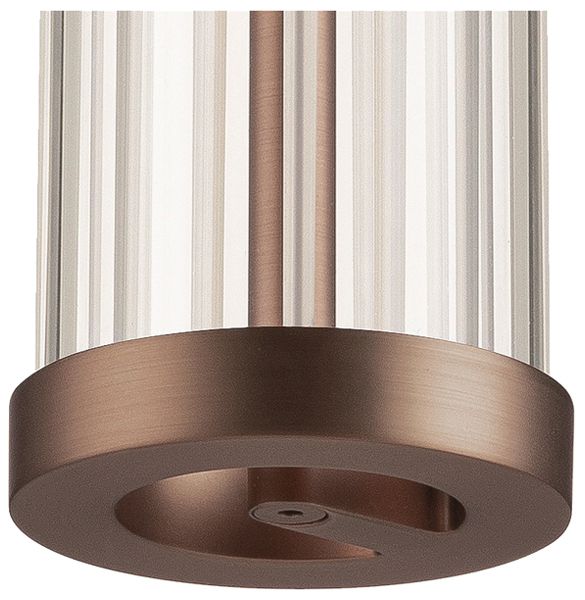 Lampada sospesa LED SLV QUIMERA 8.2W 310lm 927…930 REG Ø76×470mm rame