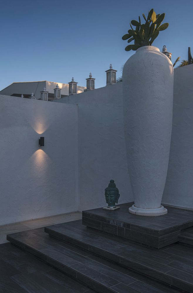 Applique LED SLV ENOLA ROUND UP/DOWN S 7W 640lm 3000/4000K IP65 anthracite