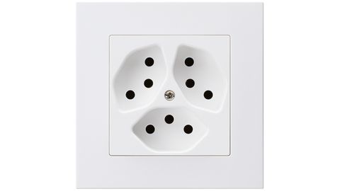Steckdosen 3×Typ 13