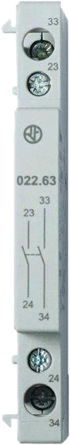 Hilfsschalter Finder, 2NC 6A, für Schützen Serie 22.44/64