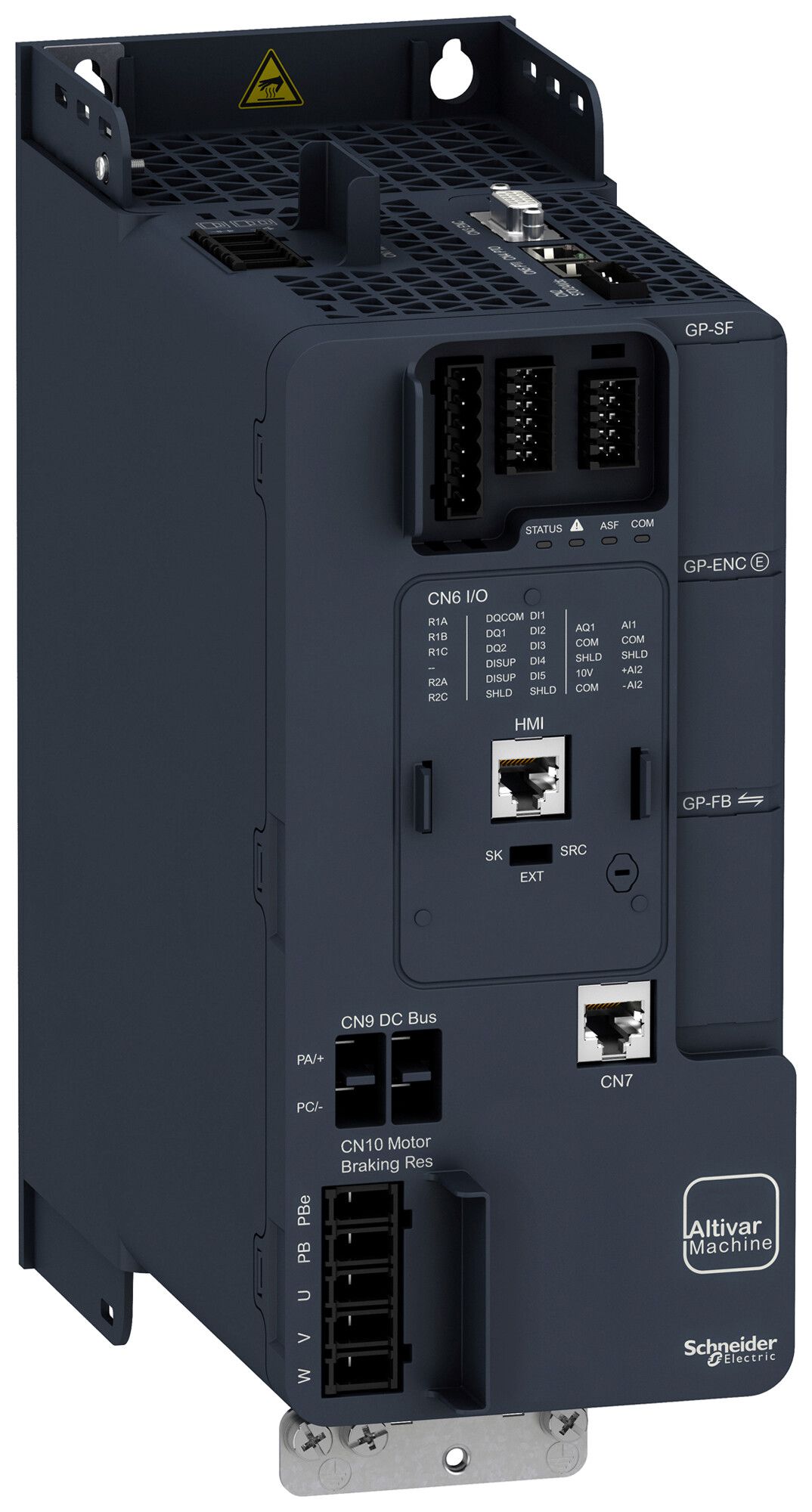 Convertisseur de fréquence ATV340 3L/3L 599Hz 15.3A 5.5kW Modbus chopper