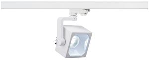 LED-Strahler EURO CUBE 28.5W 2150lm 4000K 60° mit 3-Phasen-Adapter IP20 weiss