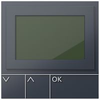 Display-Ruf-Modul Siedle systemunabhängig 12V AC anthrazit