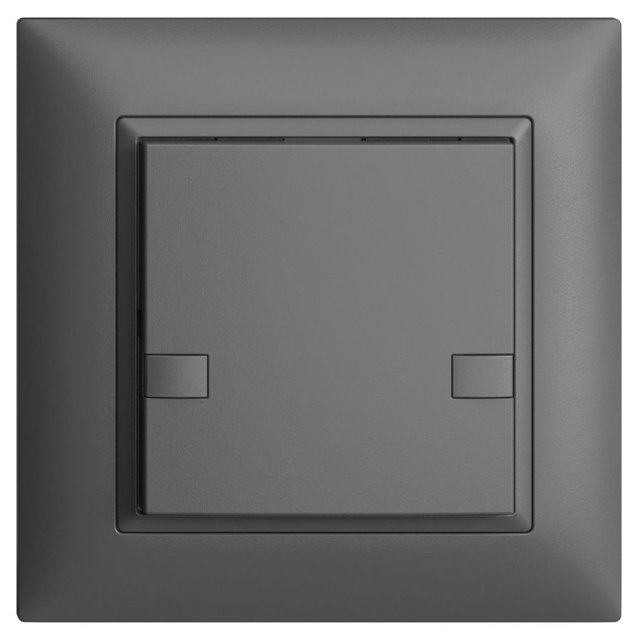 Poussoir KNX RGB ENC EDUE FMI, 250mW, s.LED, 1×poussoir, comm.2×touches, grf