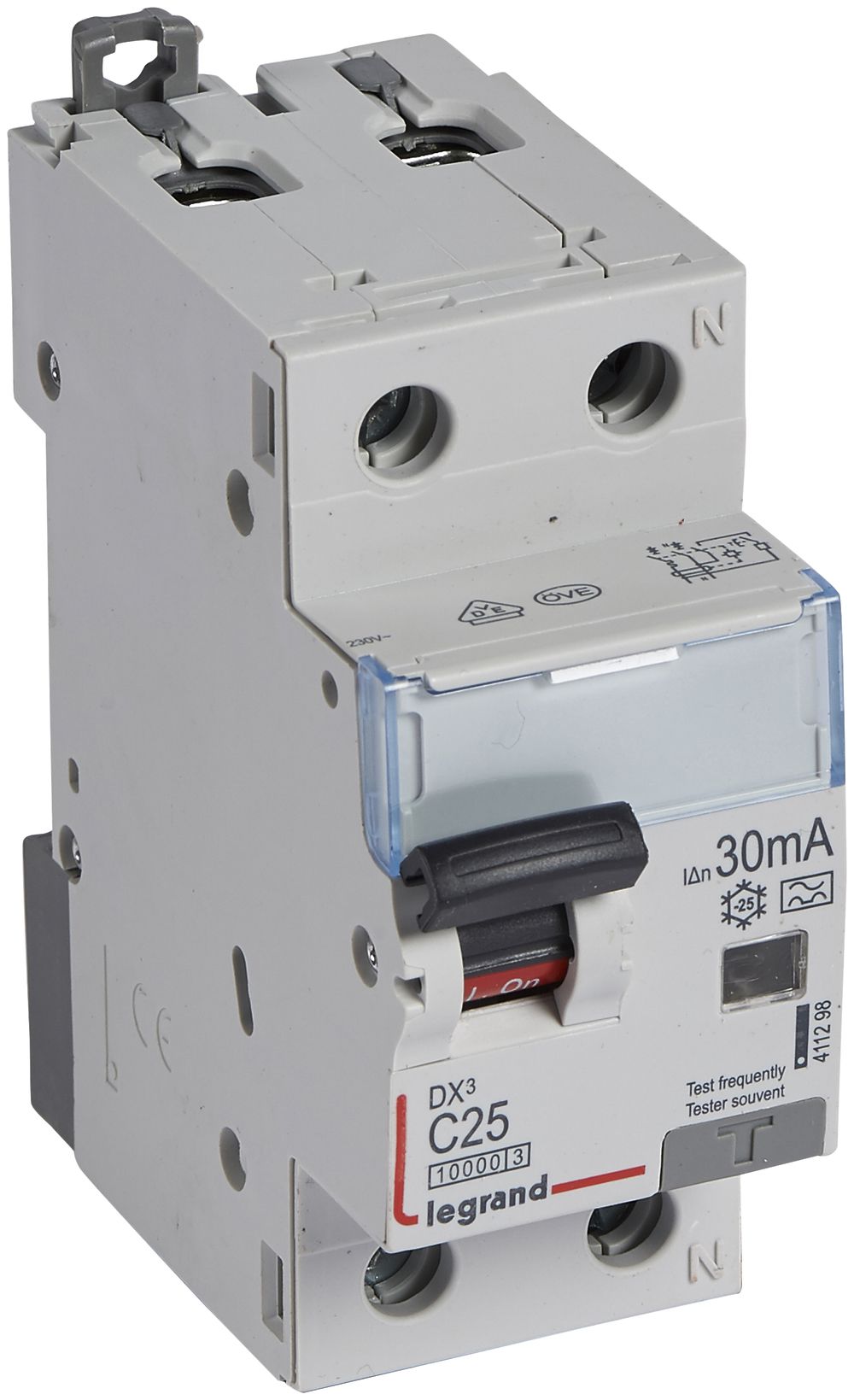 FI/LS-Schalter Legrand DX3standard 1LN C 25A 10kA 30mA Typ A