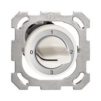 UP-Drehschalter FH 5/1L weiss mit Drehgriff