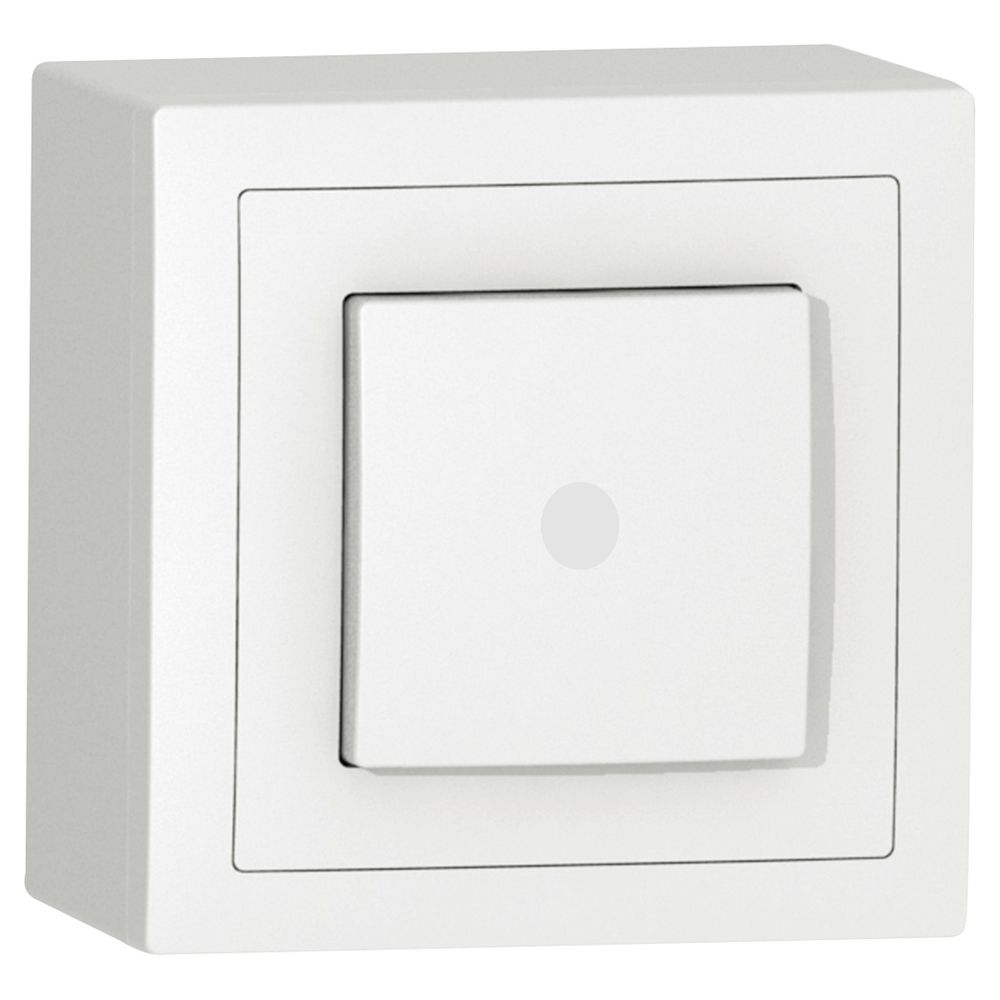 Contact à poussoir lum.AP SIDUS A c/c blanc