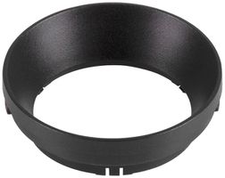 Zierring SLV NOBLO Kunststoff Ø47.6×13.5mm schwarz