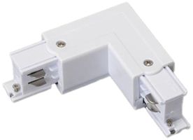Eckverbinder DOTLUX 90° dreiphasig links weiss