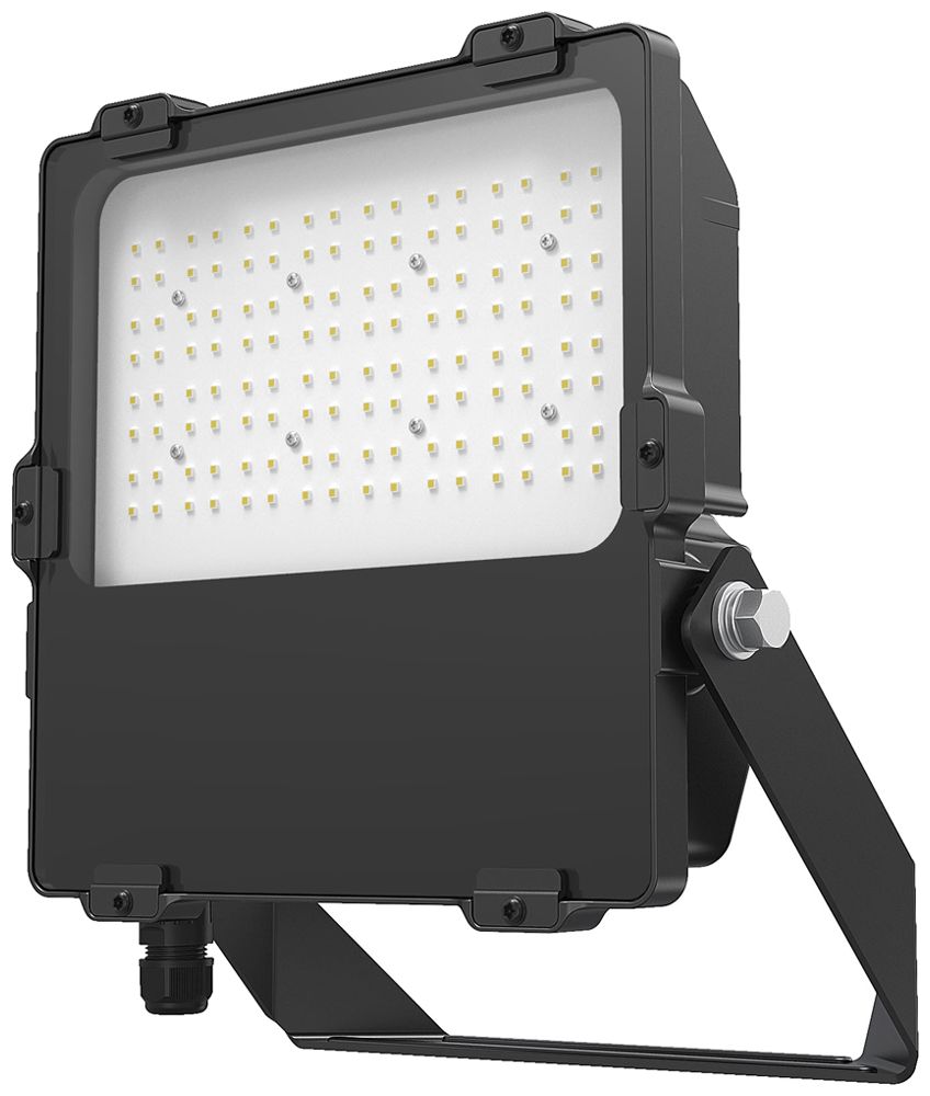 Projecteur LED DOTLUX LENSplus 100W 12630lm 830 IP66 30×60° 370×295mm noir