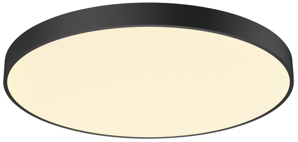 LED-Deckenleuchte SLV MEDO 90 CORONA CW TRIAC 78W 10225lm 3000/4000 Ø900 schwarz