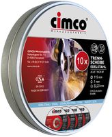 Trennscheiben-Set CIMCO 10 Stück in Dose Ø 115×1mm