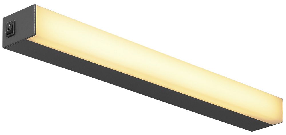 LED-Decken-/Wandleuchte SLV SIGHT 60 Switch 20W 1490lm 3000K 582mm schwarz