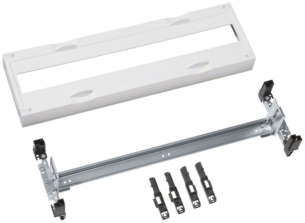 Kit Hager univers N 150×500mm 24 PLE per AMD con guida DIN regolabile