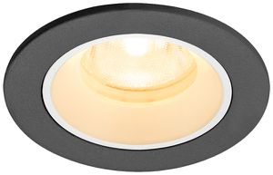 LED-Downlight SLV NUMINOS XS 6.9W 950lm 3000K MB DALI Ø65×45mm sz/ws