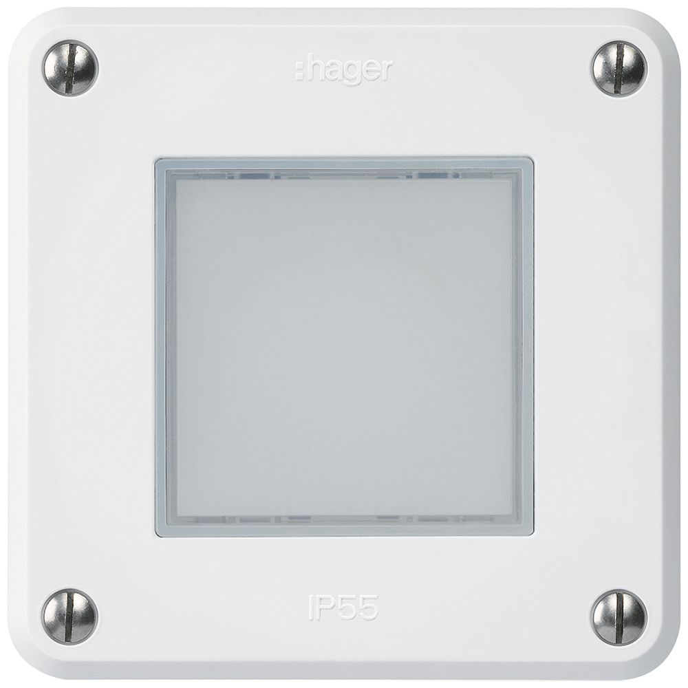 Luminaire LED ENC robusto C IP55 blanc LED blanc