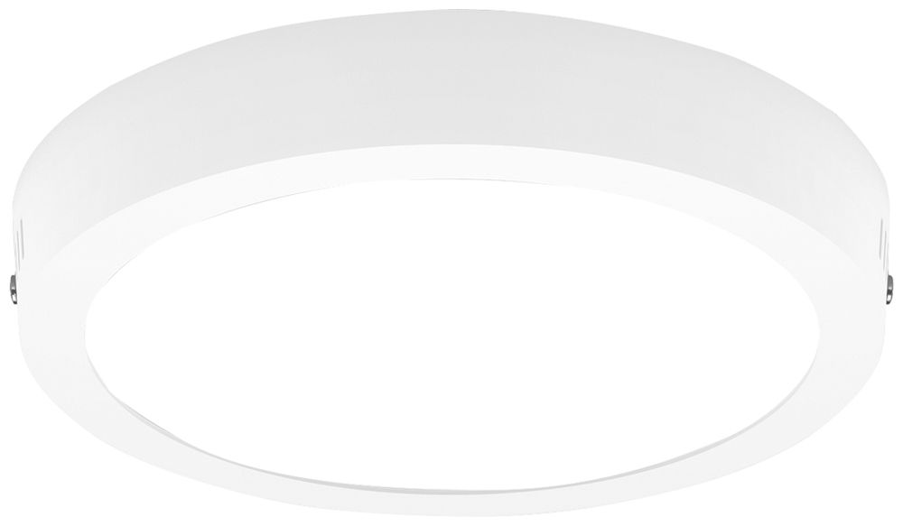 Downlight LED AP Philips Slim Surface 12W 1350lm 840 110° Ø210mm blanc