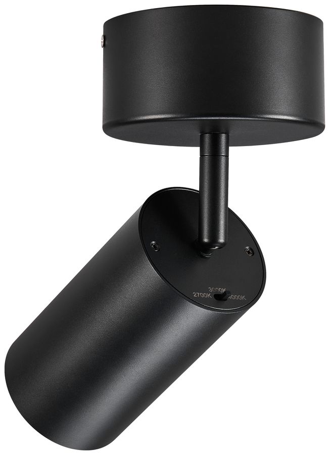 Spot LED Sylvania Pixo Surface 29W 3200lm 927…940 DALI Ø81×276mm nero