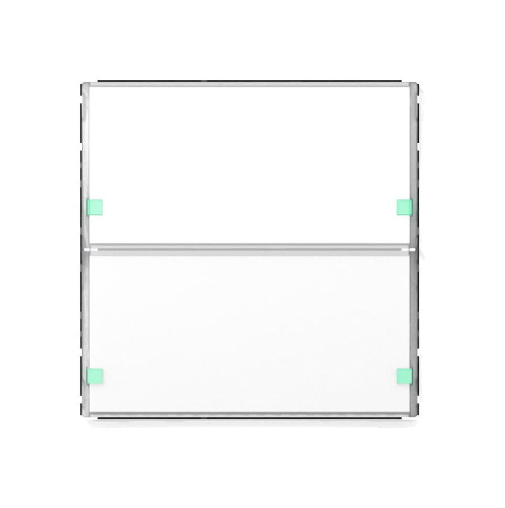 Couronne pour senseur poussoir SIDUS KNX FSet-ZE 2/4, blanc