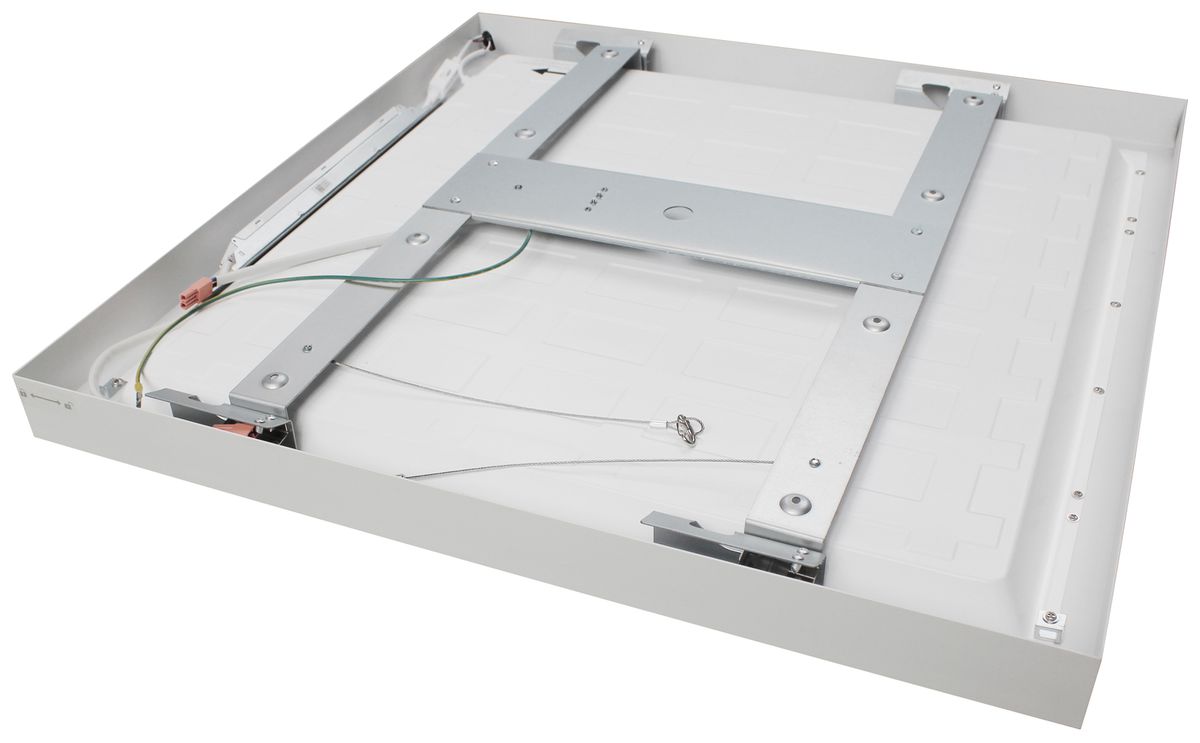 LED-Decken-/Wandleuchte DOTLUX PANELbig-ugr 34W 5570lm IP40 625×48mm weiss