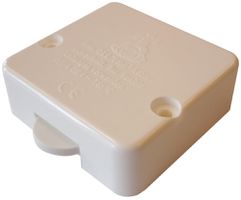 Pulsante per armadio INS 2A 250V bianco