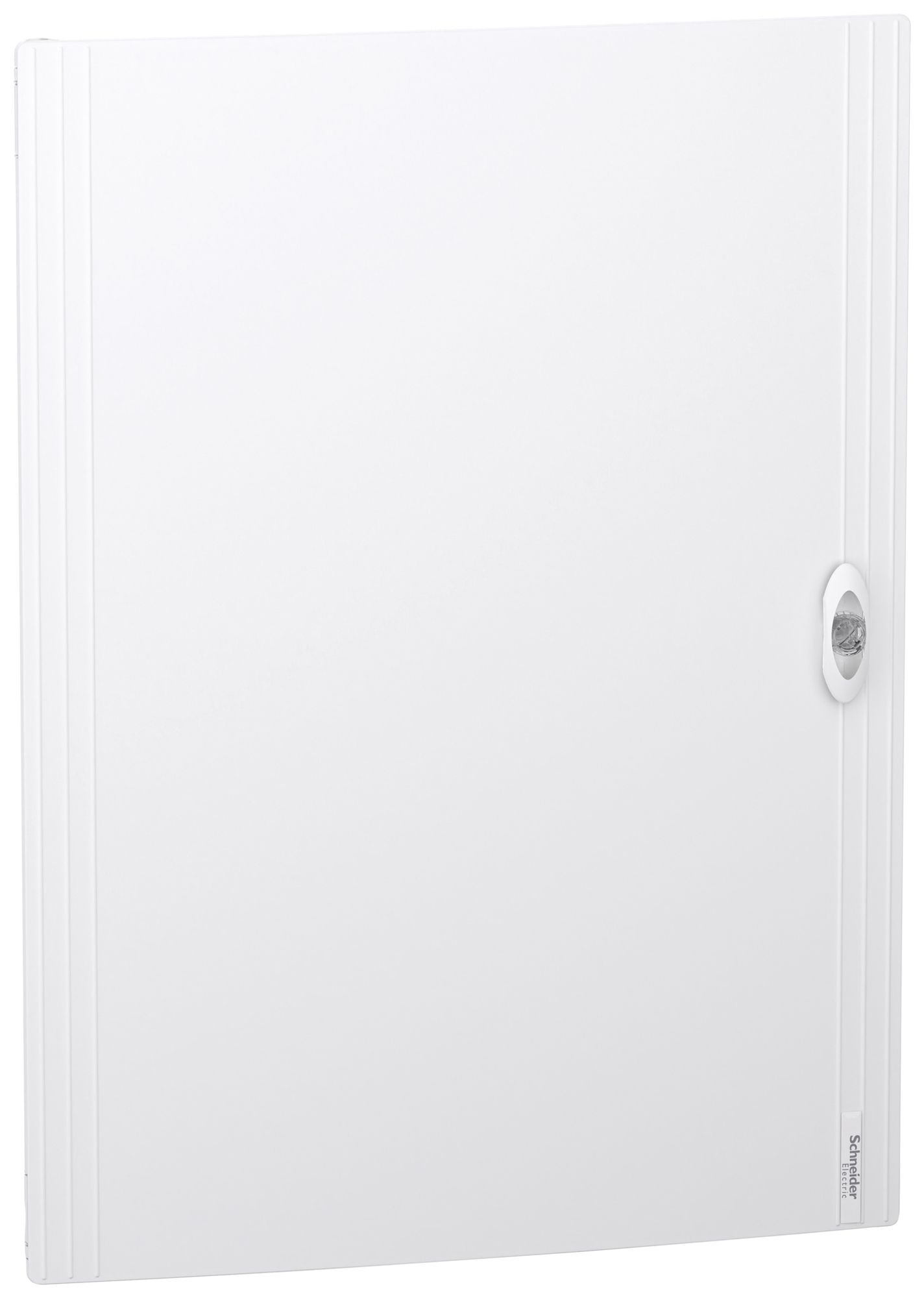 Tür SE PrismaSeT XS für 4×24TE voll Stahl weiss 550×750×20mm