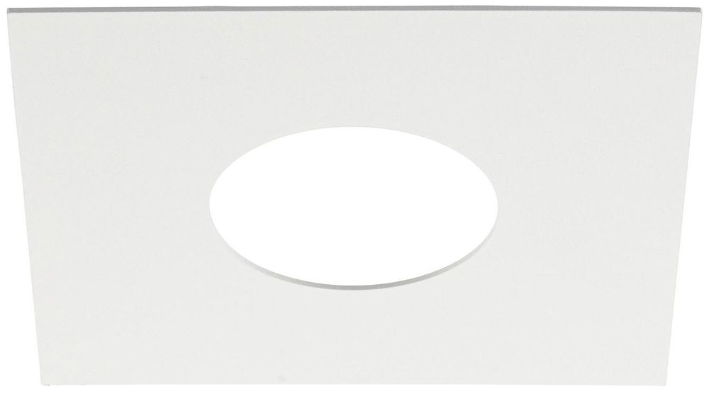 EB-Rahmen SLV NUMINOS XS eckig 160×160mm/Ø70mm weiss