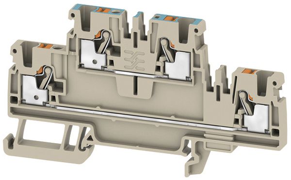 Borne multi-étage WM A2C PUSH IN 2.5mm² 2 étages be/ora