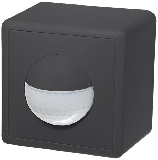 AP-Präsenzmelder Luxomat PD2 S 180 ST KNX, Design EDIZIOdue, schwarz