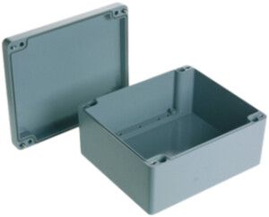 Scatola AP Al 200×230×110mm grigio IP65 Lithos Woertz